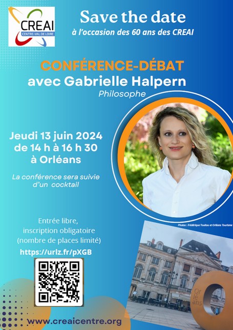 Save the date : pour les 60 ans des CREAI, une conférence-débat le 13 juin 2024 à Orléans