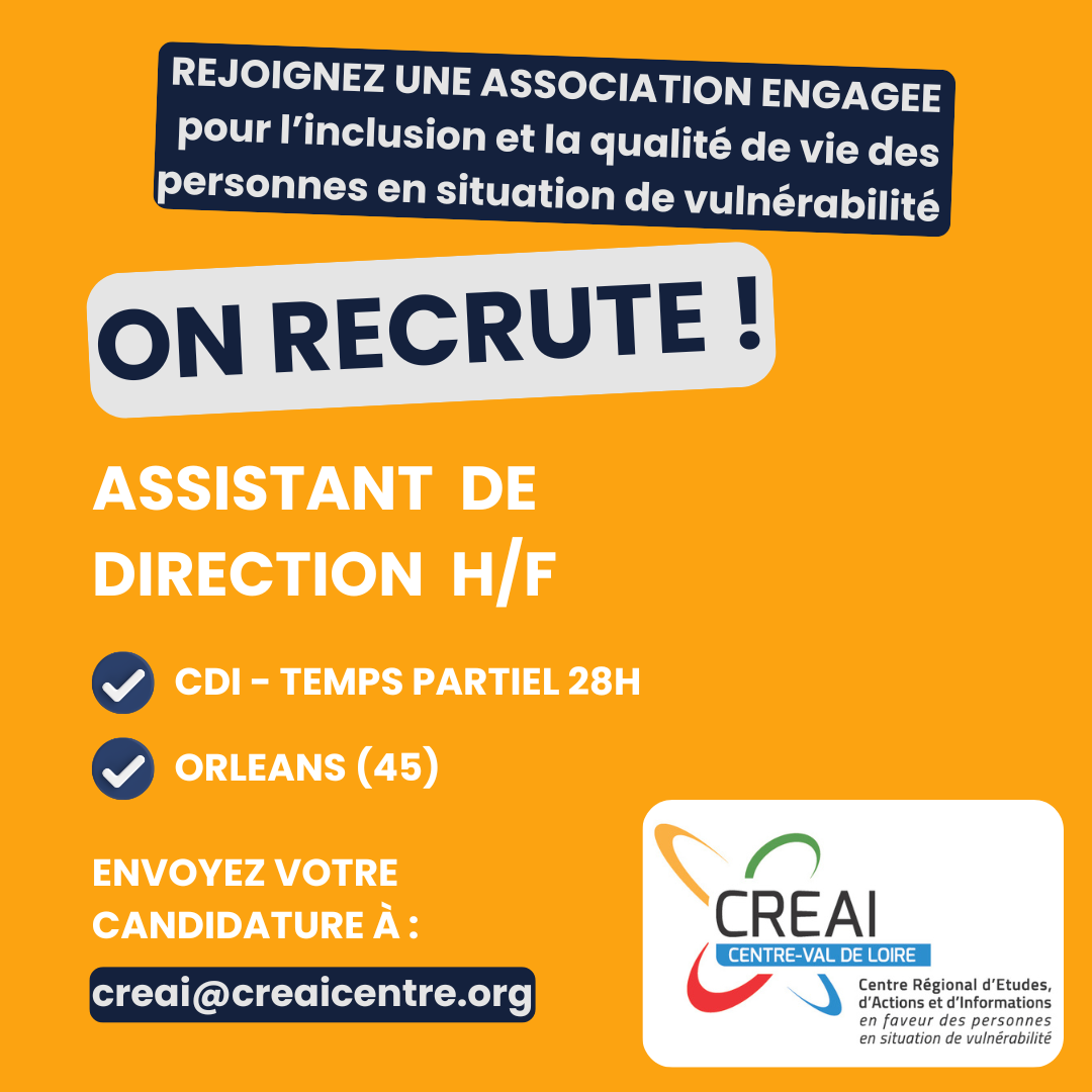 Offre Emploi Assistante Direction 2025